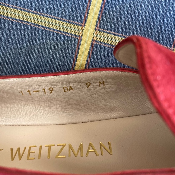 Stuart Weitzman Scarlet Suede Flats - Picture 8 of 8